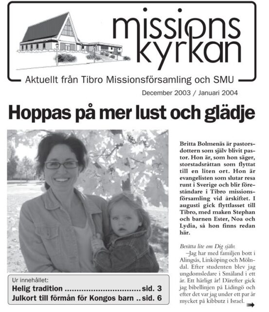 Tidningen Missionskyrkan | nr 10 2003
