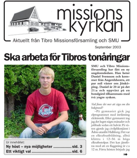 Tidningen Missionskyrkan | nr 7 2003