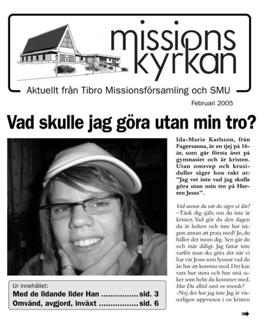 Tidningen Missionskyrkan | nr 1 2005