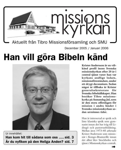Tidningen Missionskyrkan | nr 10 2005