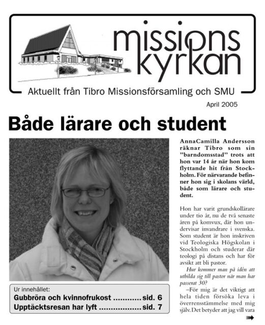 Tidningen Missionskyrkan | nr 3 2005