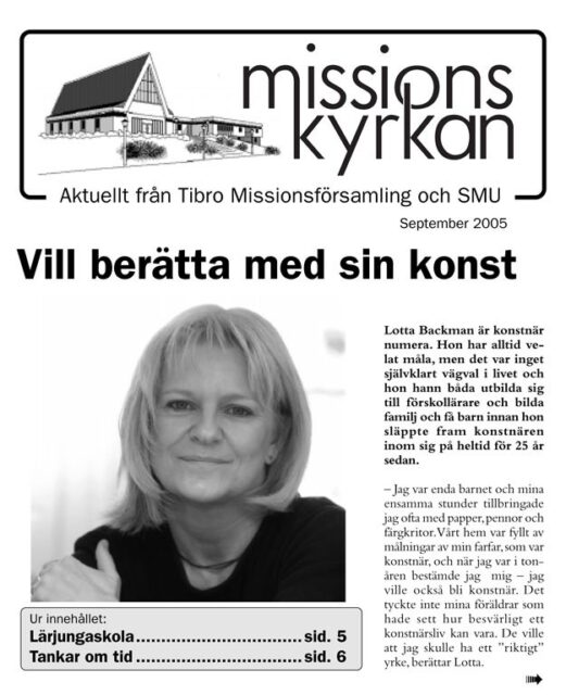 Tidningen Missionskyrkan | nr 7 2005