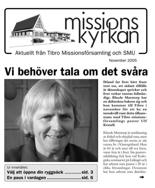 Tidningen Missionskyrkan | nr 9 2005