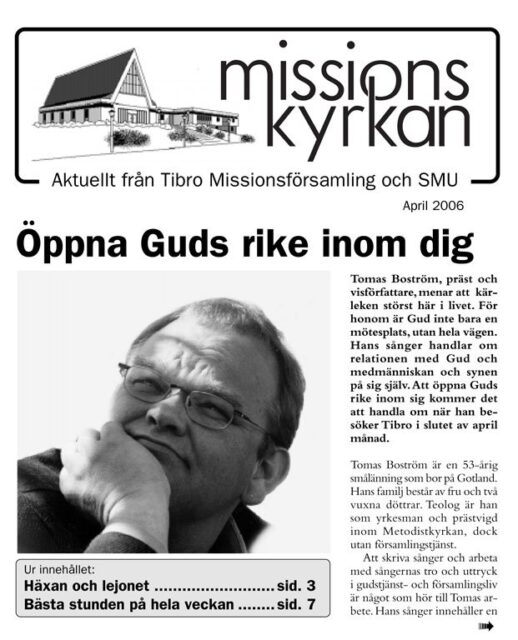 Tidningen Missionskyrkan | nr 3 2006