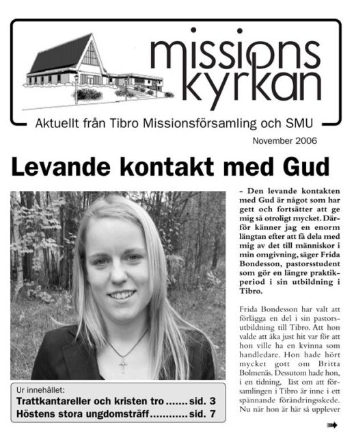 Tidningen Missionskyrkan | nr 9 2006