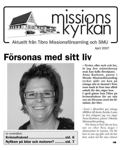 Tidningen Missionskyrkan | nr 3 2007