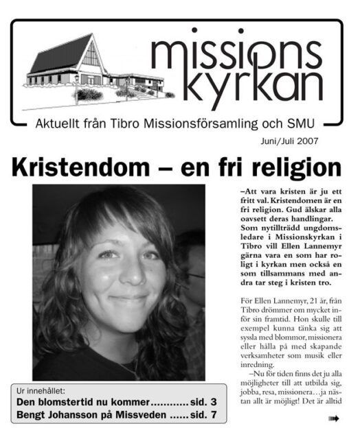 Tidningen Missionskyrkan | nr 5 2007