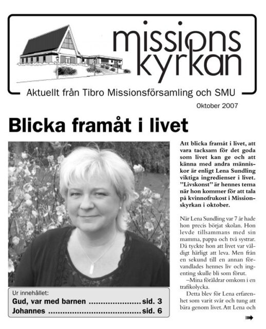 Tidningen Missionskyrkan | nr 8 2007