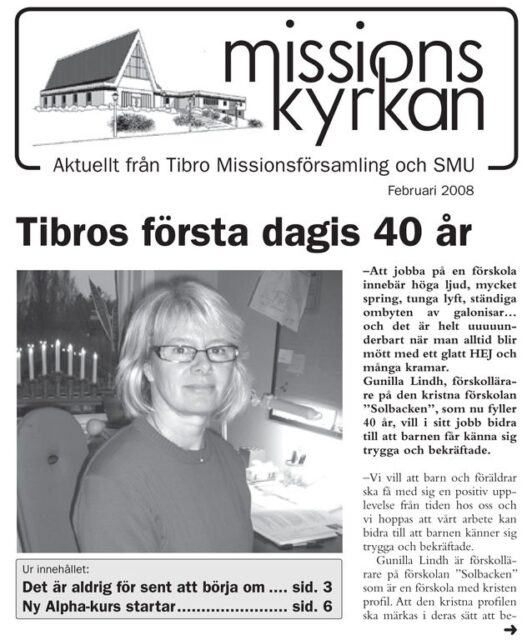 Tidningen Missionskyrkan | nr 1 2008