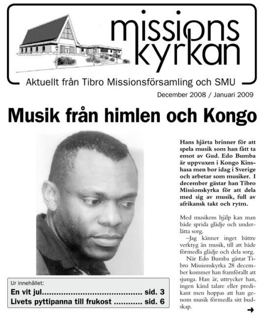 Tidningen Missionskyrkan | nr 10 2008