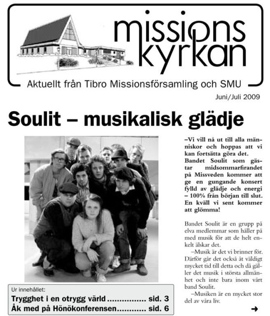 Tidningen Missionskyrkan | nr 5 2009
