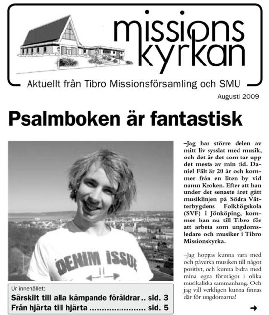 Tidningen Missionskyrkan | nr 6 2009
