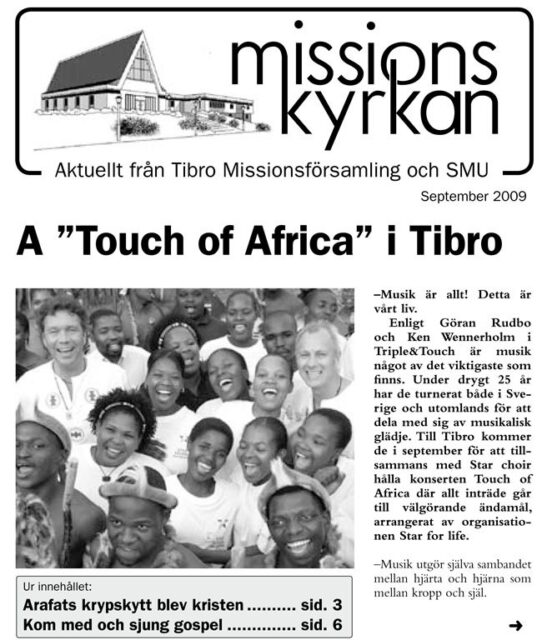 Tidningen Missionskyrkan | nr 7 2009