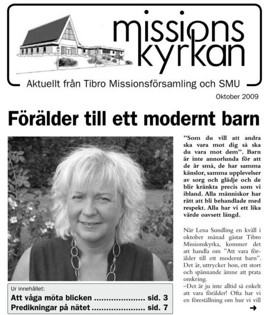 Tidningen Missionskyrkan | nr 8 2009