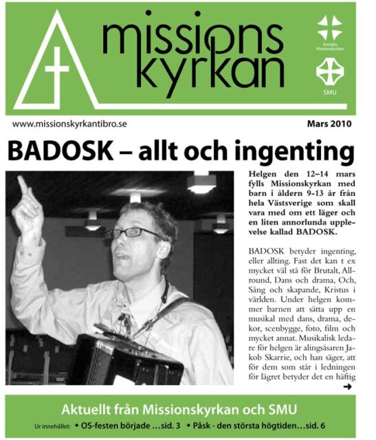Tidningen Missionskyrkan | nr 2 2010