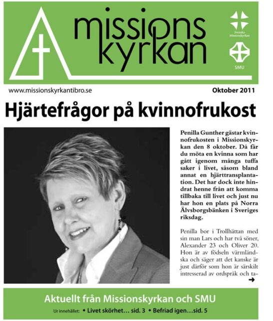 Tidningen Missionskyrkan | nr 8 2011