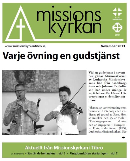 Tidningen Missionskyrkan | nr 9 2013