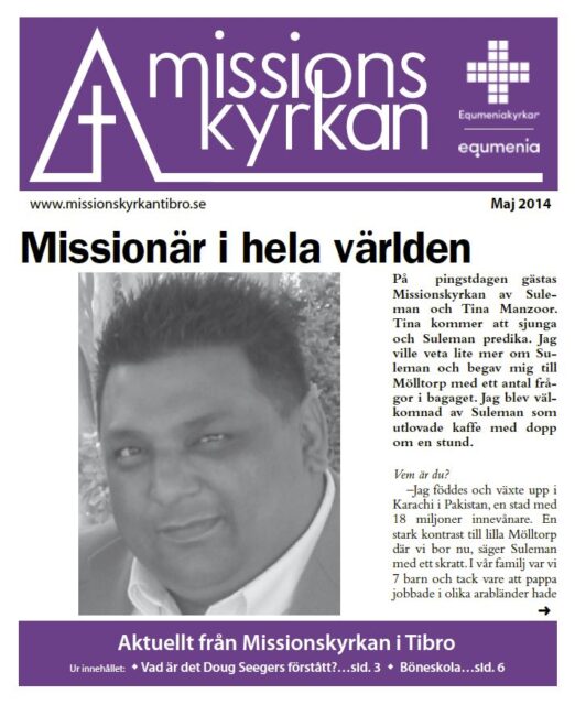 Tidningen Missionskyrkan | NR 4 2014