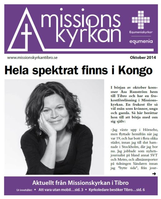 Tidningen Missionskyrkan | NR 8 2014