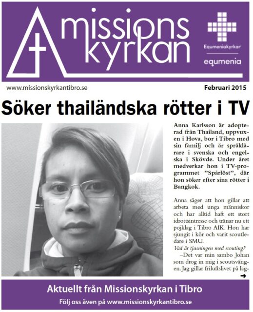 Tidningen Missionskyrkan | NR 1 2015