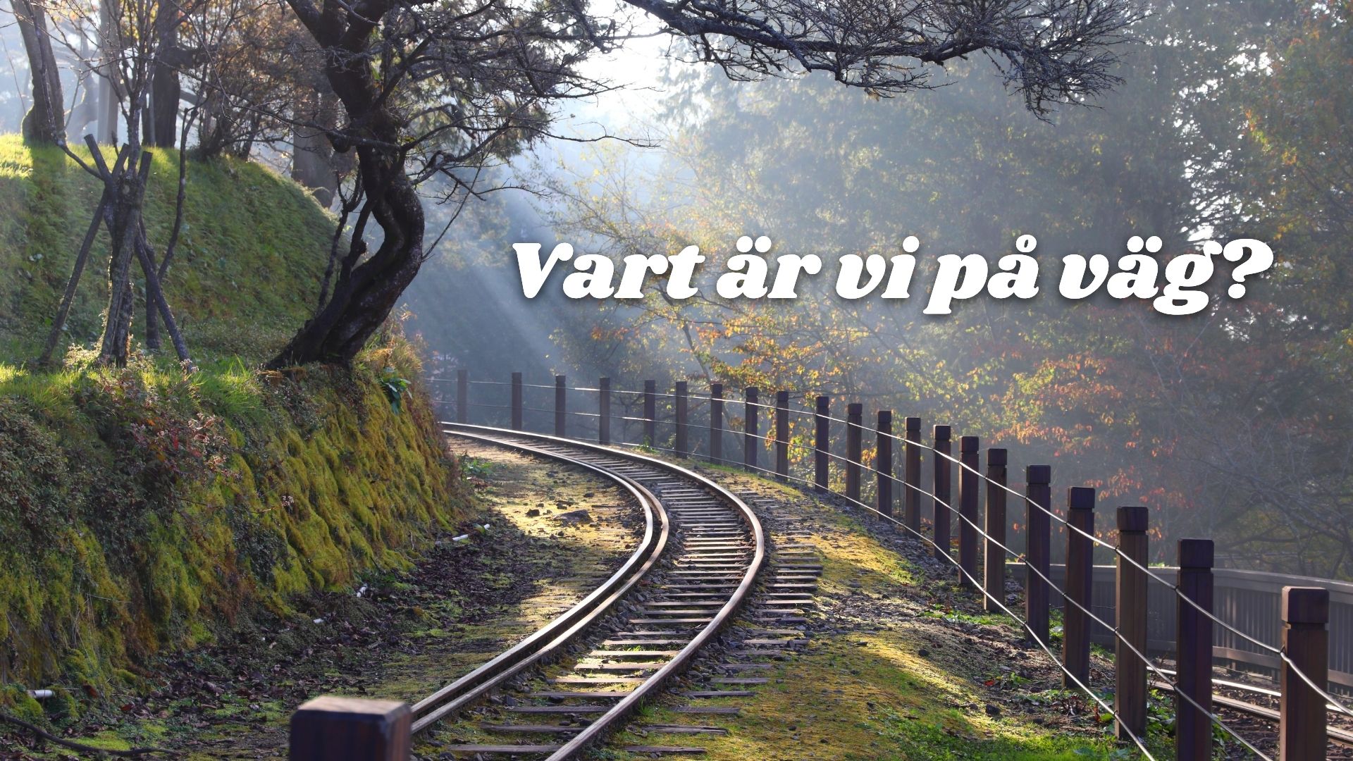 ”På spåret” med 3-rätters middag.